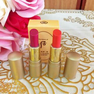 Chính hãng_Tách set son whoo mini