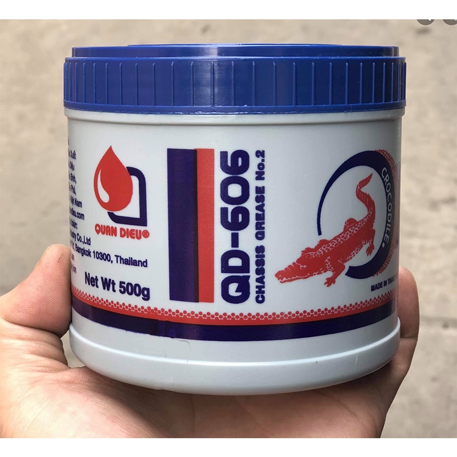 Mỡ Bò Bôi Trơn Hiệu Cá Sấu Thái Lan QD-606  - Mỡ bò cá sấu SG-406 - DNX IPURE
