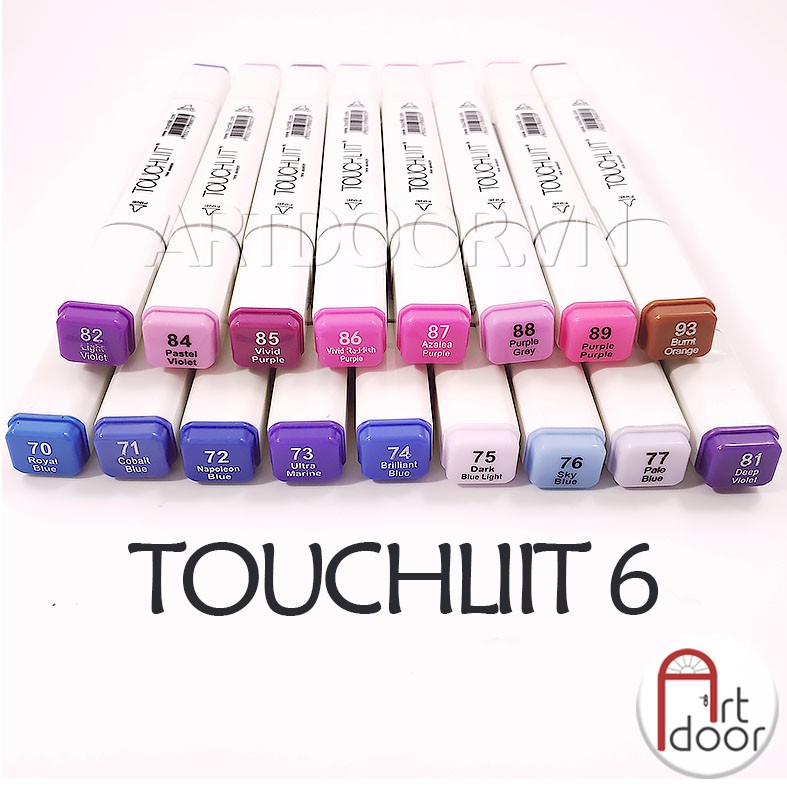 [ARTDOOR] Bút Marker TOUCHLIIT Lẻ (từ số 70-93)