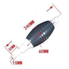 Ống hút chất lỏng bóp tay Cao cấp dây dài tổng 1,5m kèm Van Khoá tiện ích Store4girls