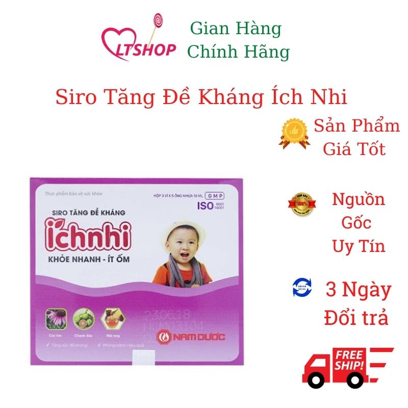 Tăng Đề Kháng Ích Nhi, Khỏe Nhanh Ít Ốm ( sp không phải là thuốc)