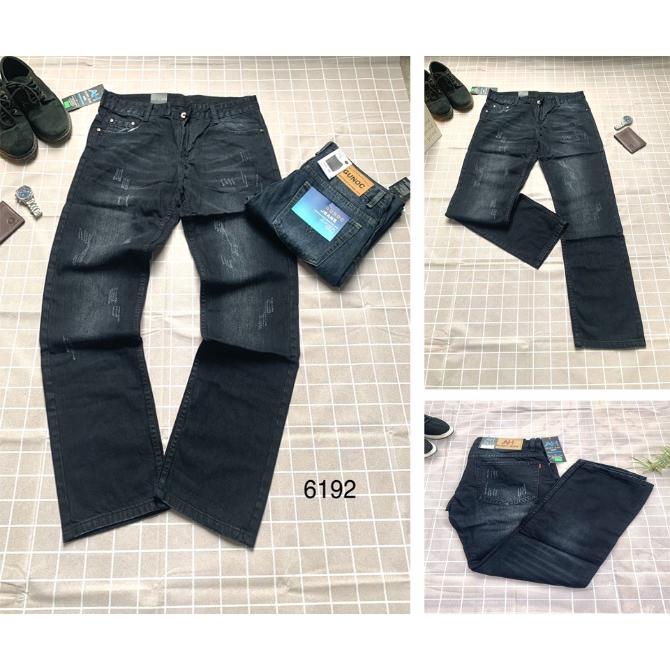 QUẦN JEAN NAM SUÔNG, QUẦN JEAN NAM ỐNG RỘNG - Mã 6192 | BigBuy360 - bigbuy360.vn
