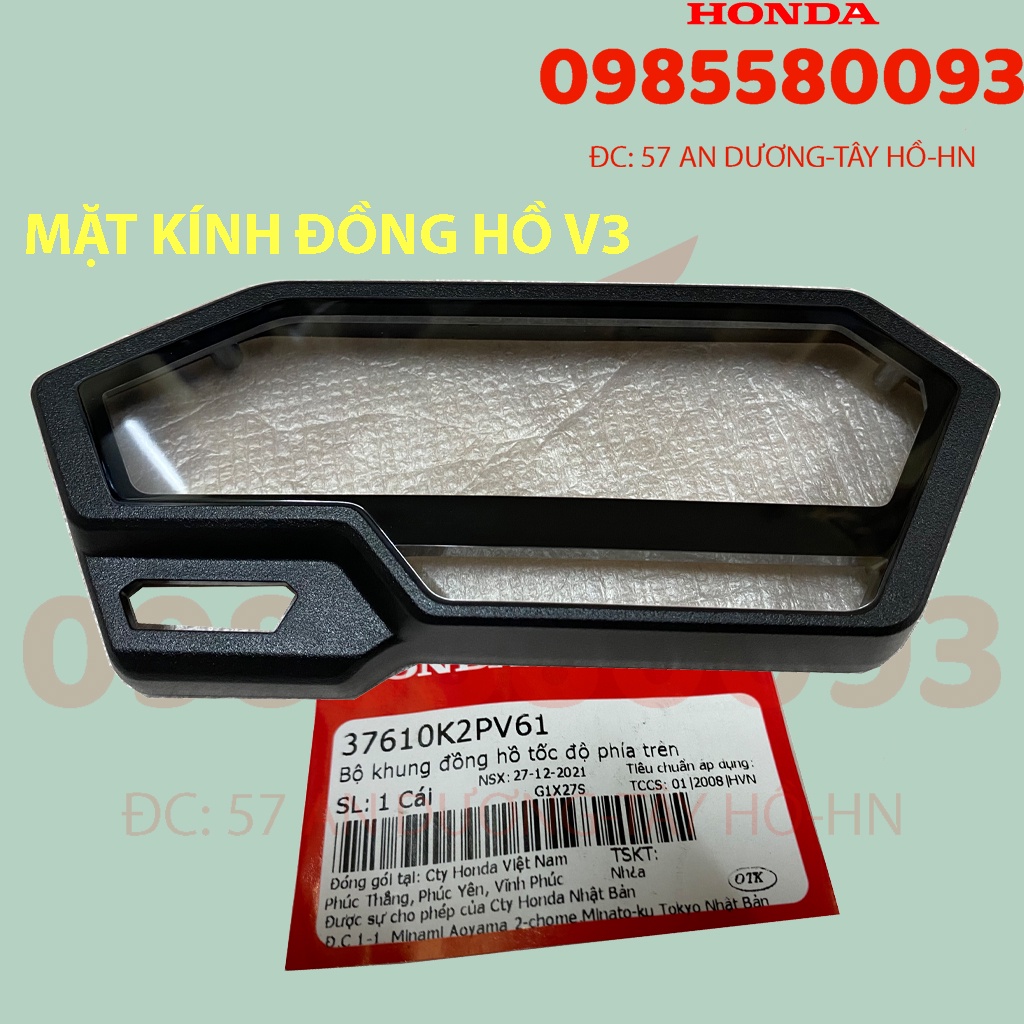 MẶT KÍNH ĐỒNG HỒ WINNER X V3 2022, CHÍNH HÃNG HIONDA