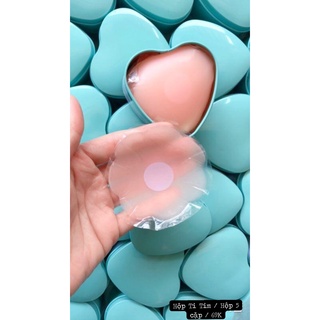 Hộp dán nhũ hoa silicon