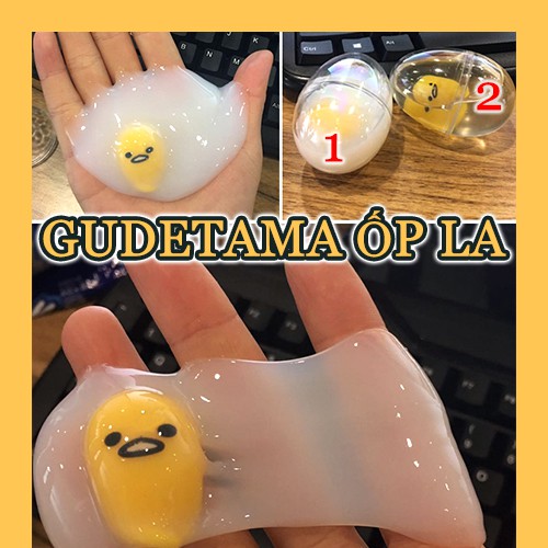 Đồ chơi bóp trứng Gudetama