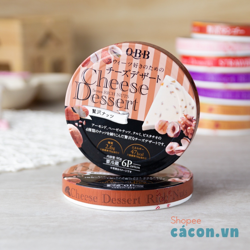 Phô mai cho bé ăn dặm tách muối ORGANIC và Phomai QBB các vị