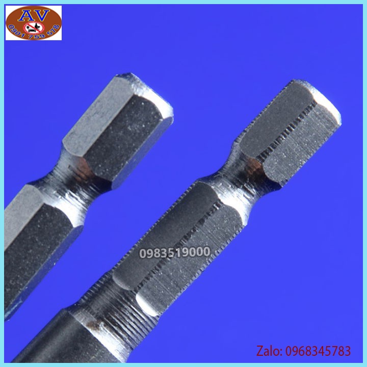 Bộ 5 mũi khoan bê tông chuôi lục giác 4 - 10mm cho khoan pin, điện