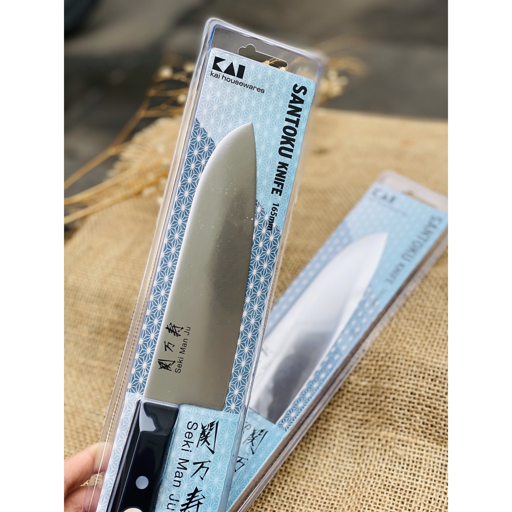 Dao bếp lưỡi nhọn Seki KAI 16.5cm