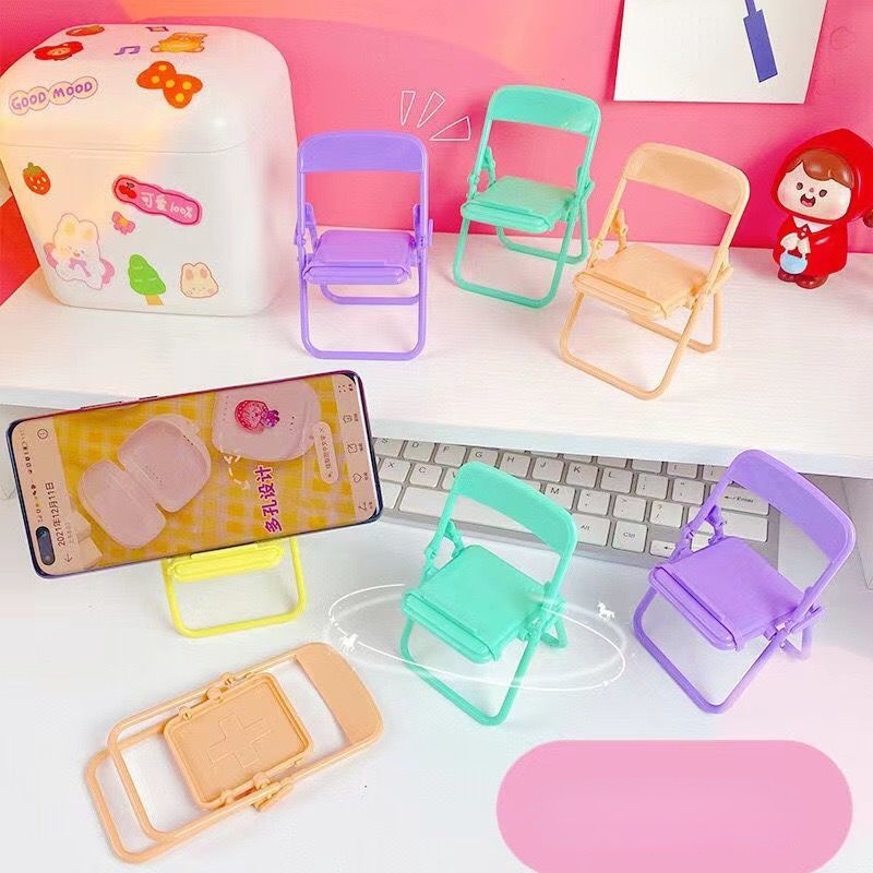 Đế Đỡ Điện Thoại Hình Ghế Ngồi Cho Máy Tính Bảng/ iPhone/ Samsung YKD