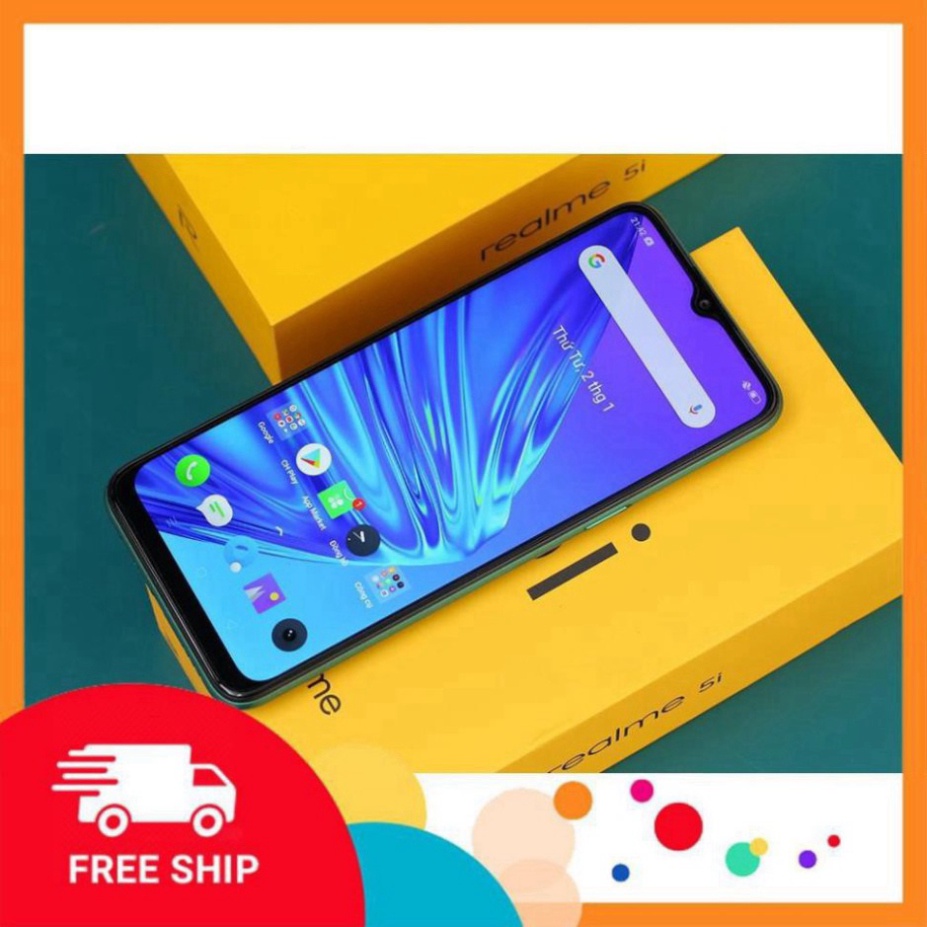 SAUMO2208 nam1 Điện thoại realme 5i ram 4gb 64gb - mới 100% hàng công ty nam1