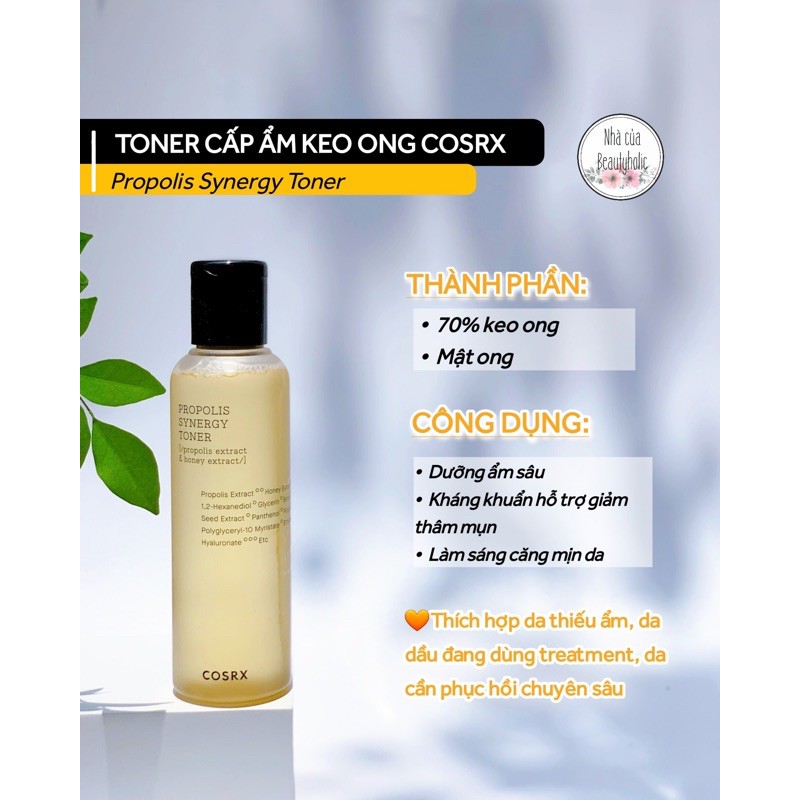 Toner keo ong COSRX SYNERGY TONER