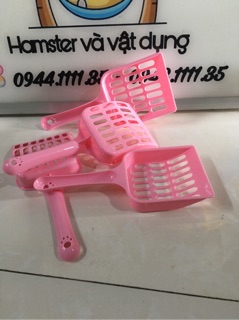 Xẻng nhựa hốt phân mèo