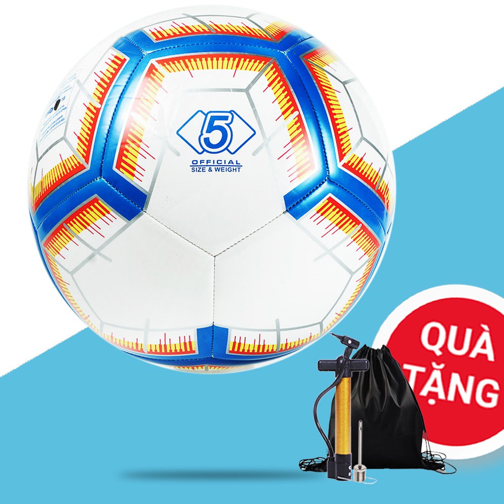 Quả bóng đá NHA số 5 - Bóng đá chính hãng - Tặng Kim bơm + Túi lưới - Bảo hành 12 tháng SIÊU HOT