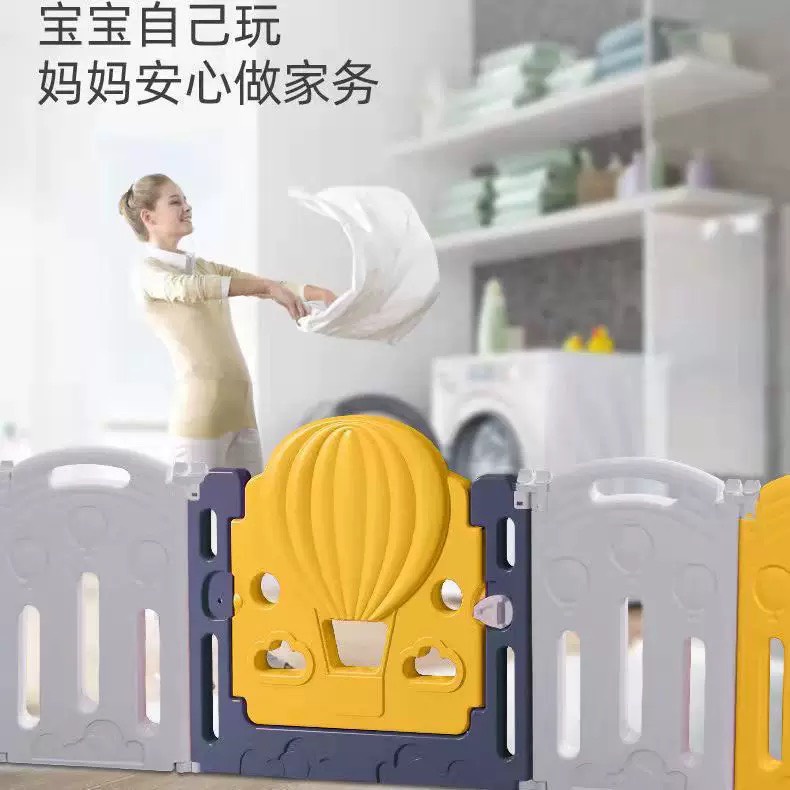 Quây cũi nhựa LUCKMAN MẪU Kinh Khí Cầu Giúp bé có một không gian riêng để vui chơi, phát triển trí tưởng tượng của mình