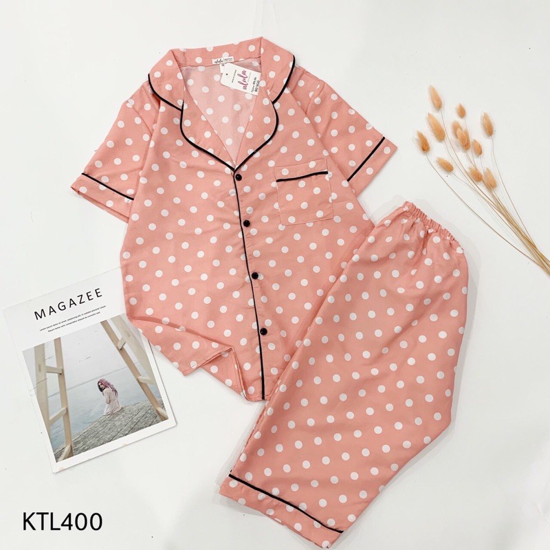 ( SIZE TỪ 45-65KG)ĐỒ BỘ MẶC NHÀ KATE THÁI, ĐỒ BỘ PIJAMA, BỘ LỬNG SANG CHẢNH THỜI TRANG