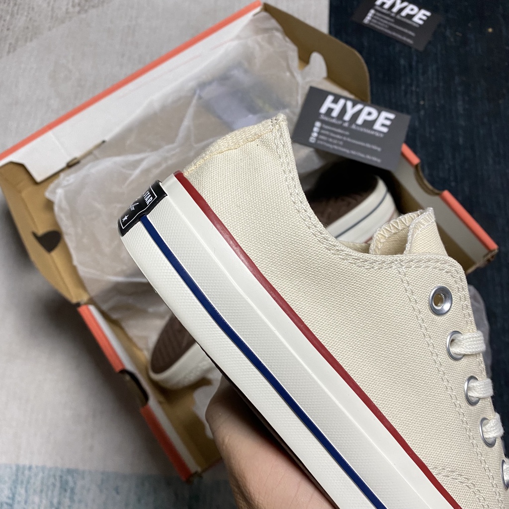 Giày Converse 1970s Low White  - Hype Sneaker | Phiên bản 1:1 chuẩn
