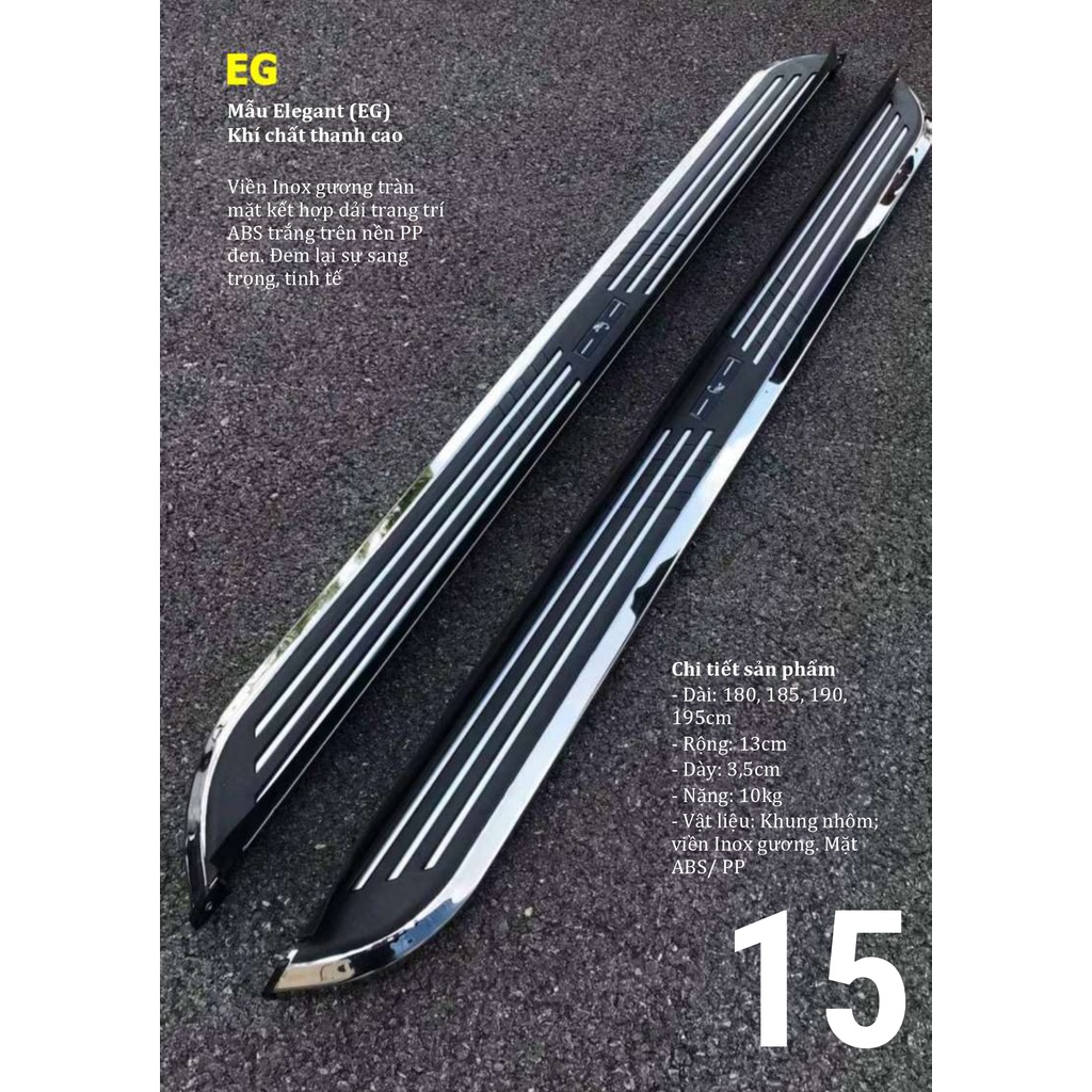 Bậc Lên Xuống / Bậc Bước Chân Toyota Innova 2016+