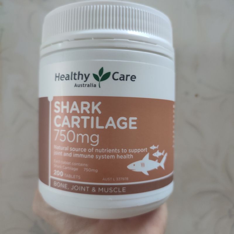 Sụn vi cá mập của Úc Healthy Care tăng khả năng miễn dịch cho xương khớp 200 viên