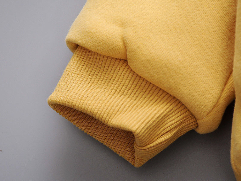 Áo sweater cổ lọ lót lông cừu giữ ấm cho bé chất lượng cao