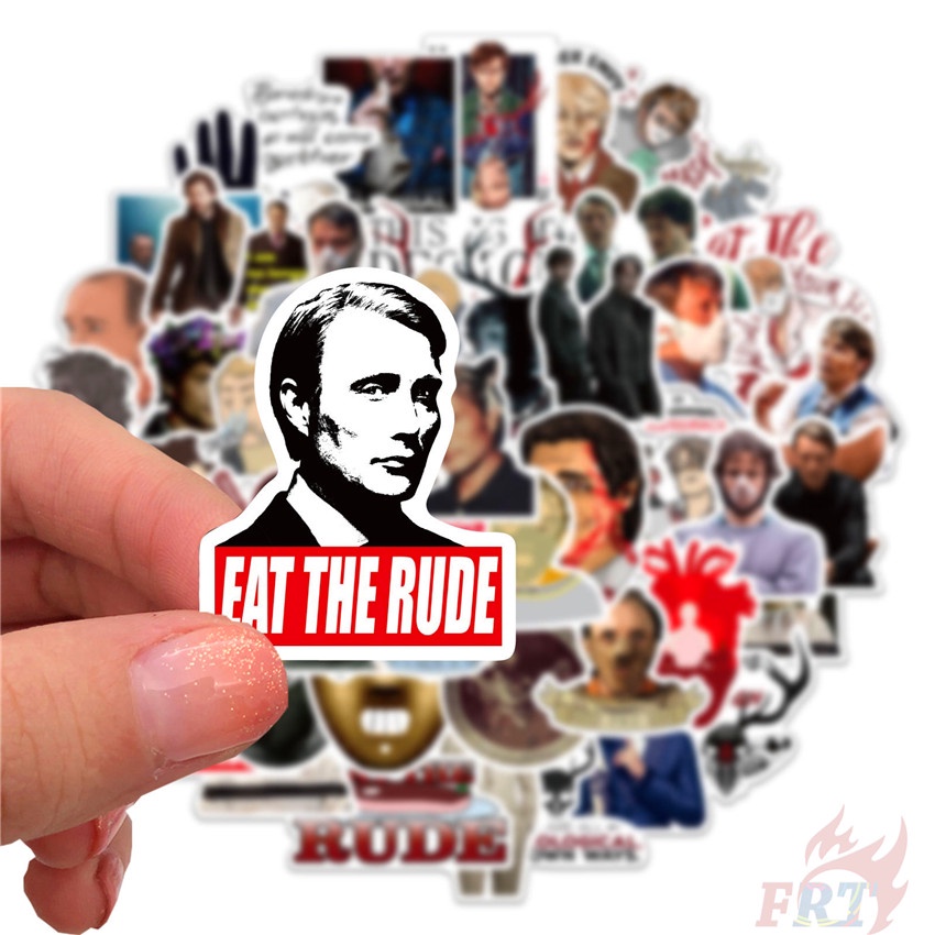 ❉ Hannibal Series 01 Hình Dán ❉ Set 50 Sticker Họa Tiết Đa Dạng Hợp Thời Trang
