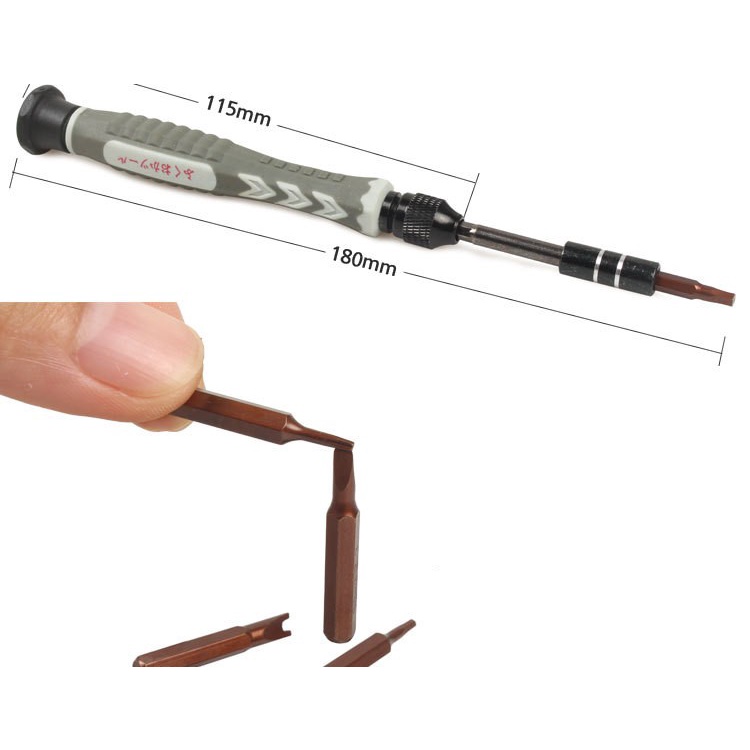 Bộ tua tô vít sửa chữa điện tử 38 món Nhật Bản FukuokaTools FO-9206