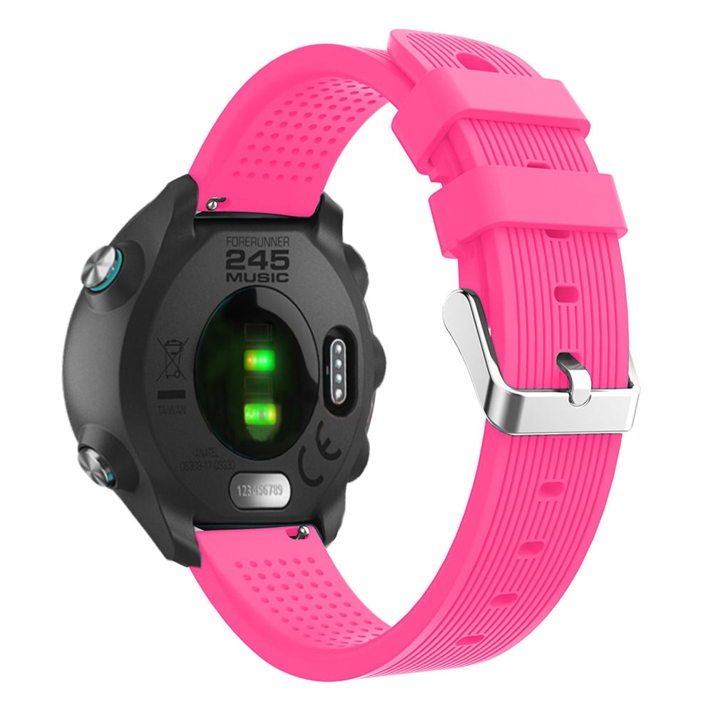 Dây Đeo Silicone 20mm Thay Thế Cho Garmin Forerunner 245 245M 645 645 music