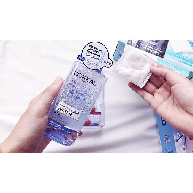 Nước tẩy trang dưỡng ẩm LOREAL Micellar Water 3-in-1