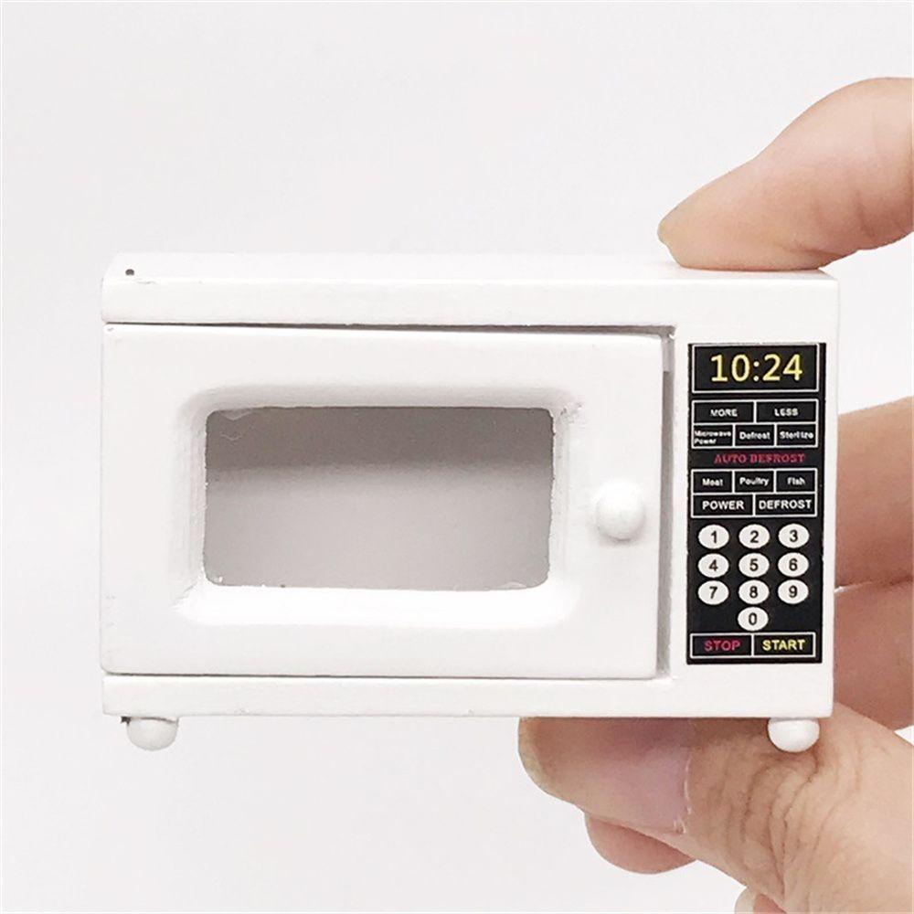 JARRED Mô Hình Lò Vi Sóng Mini Trang Trí Tỷ Lệ 1: 12