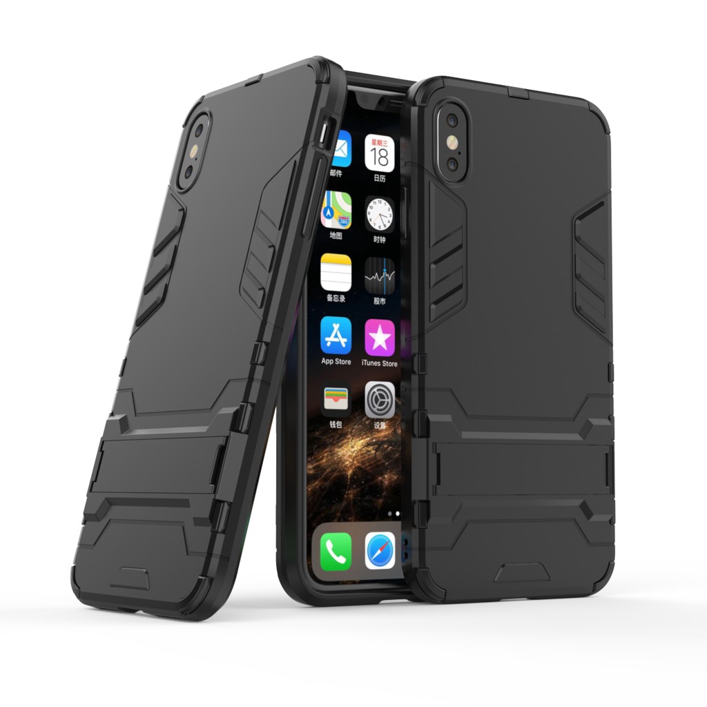 Ốp lưng TPU mềm kiểu giáp cho Iphone X/Xs/Xs Max/XR/5 5s Se/6 6s 7 8 Plus