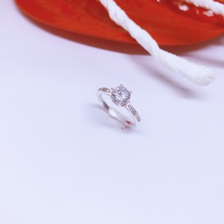NHẪN NỮ BẠC TA - NHẪN ĐÁ TRẮNG TRẺ TRUNG [ SHOP NHẪN BẠC ]