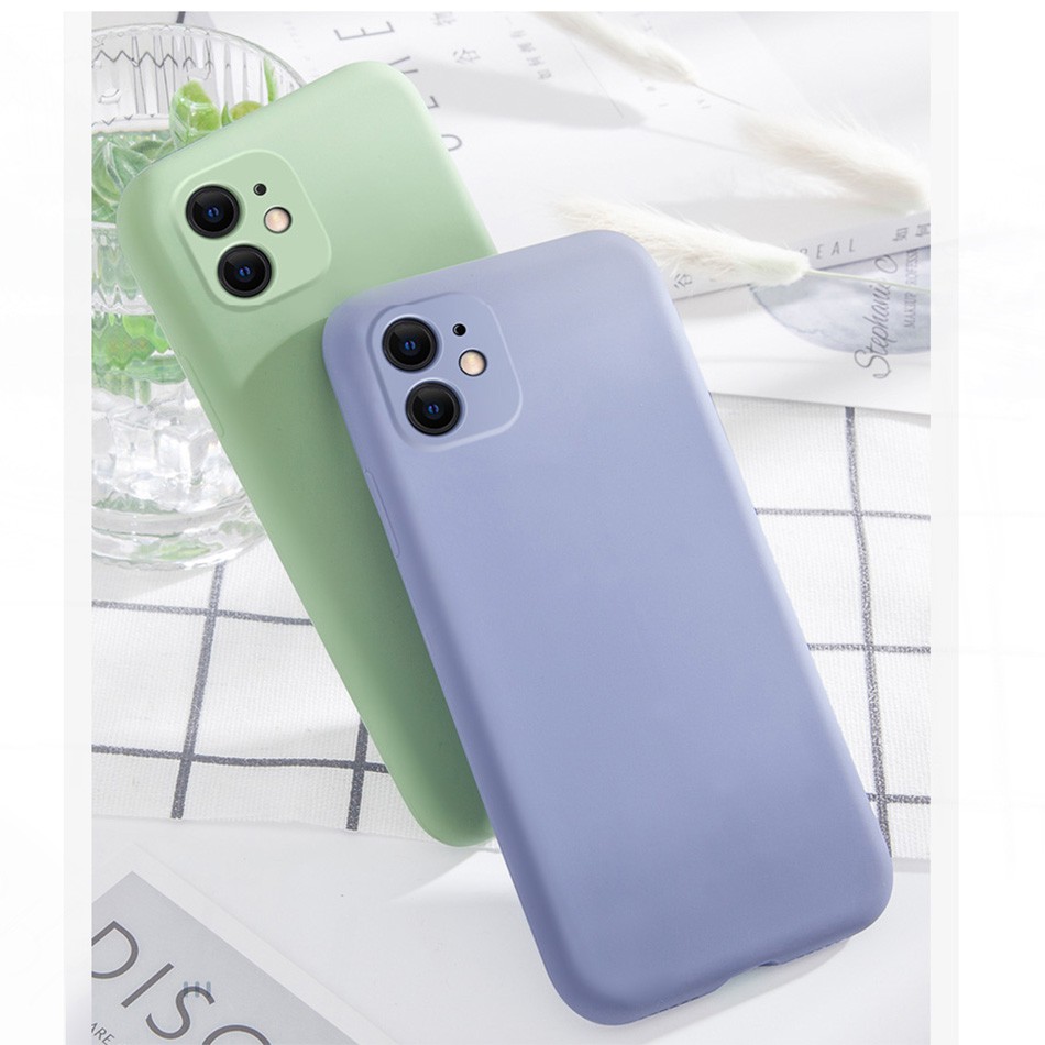 Ốp Lưng Silicone Mềm Chống Sốc Hình Máy Ảnh Đơn Giản Cho Iphone X Xs Xr 7 8 Plus 6 6s Xs Max Se 2020