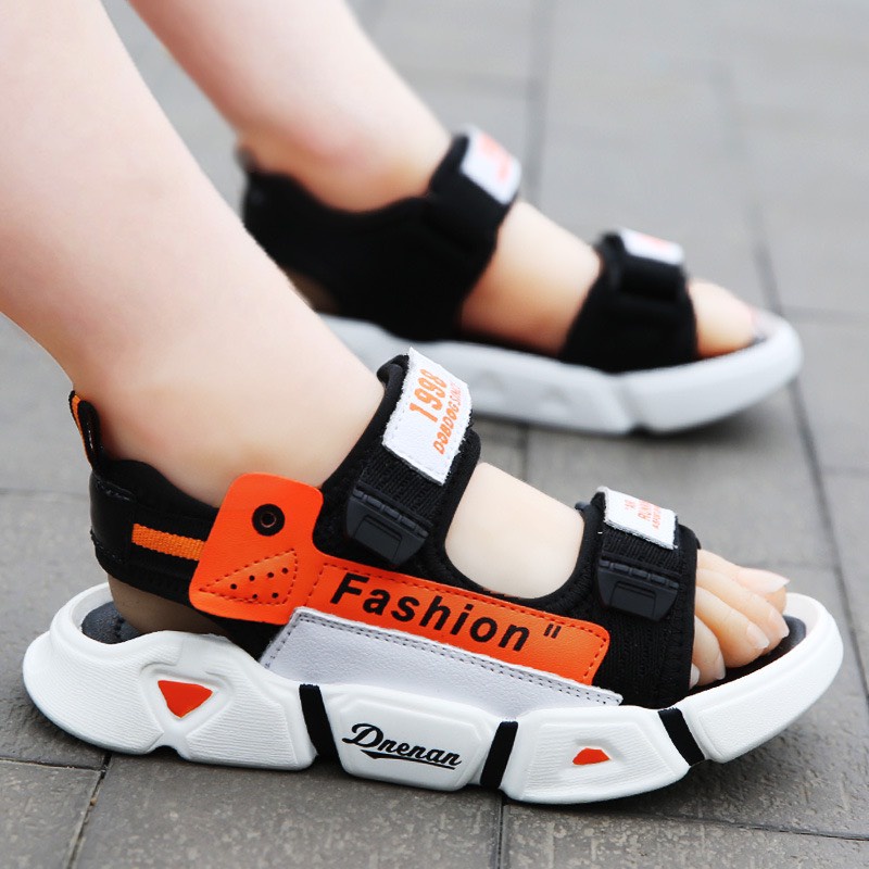 Dép xăng đan quai hậu cho bé trai, dép cho bé mềm êm chân quai dù chắc chắn cho bé K015
