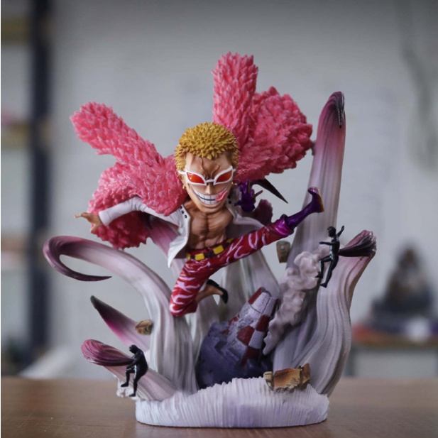 Mô Hình One Piece,  Doflamingo Hàng Siêu Đẹp - Cao 13cm - Tượng Figure