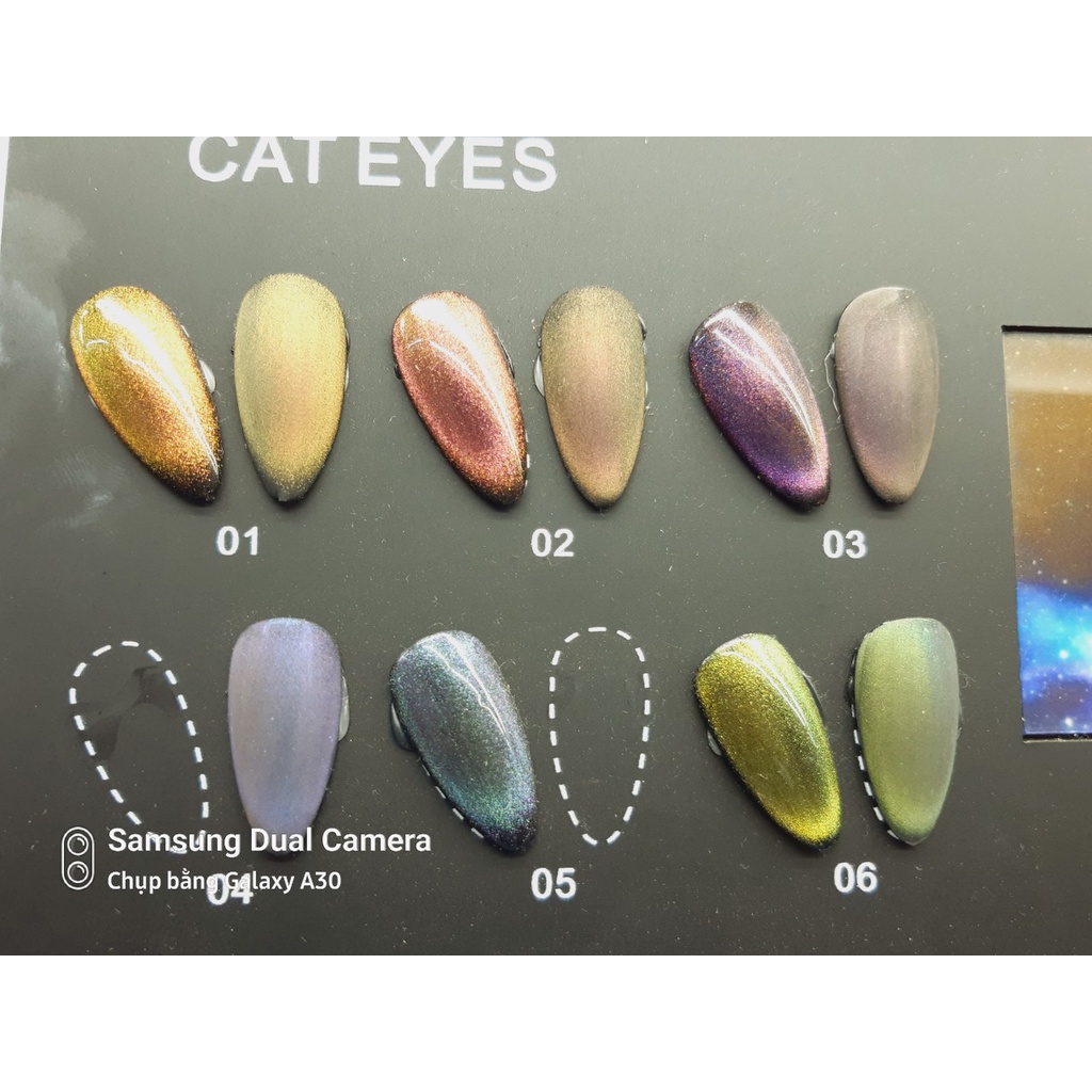 Bộ gel mắt mèo Cre8tion (NA5015)