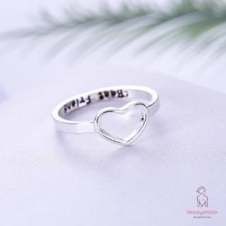 Nhẫn Hình Trái Tim Dành Cho Cặp Đôi