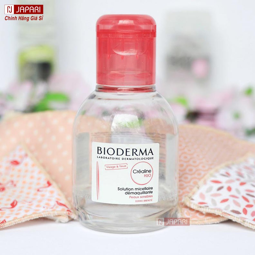 Nước Tẩy Trang Bioderma 500ml 100ml CHÍNH HÃNG Cho Da Dầu Mụn, Hỗn Hợp, Da Nhạy Cảm - Tẩy trang Mắt Môi Bioderma JAPARI