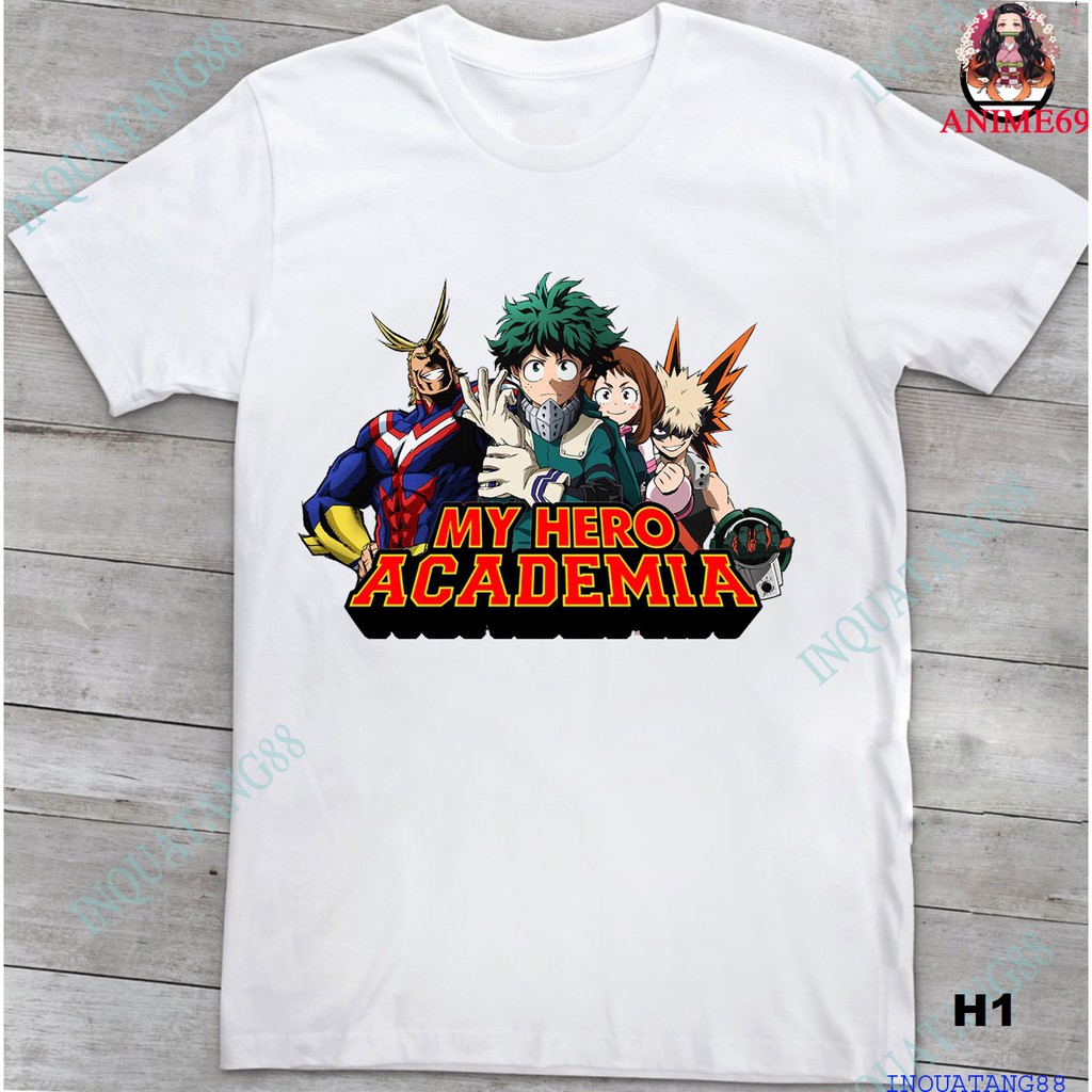 Áo thun nam nữ- My Hero Academia