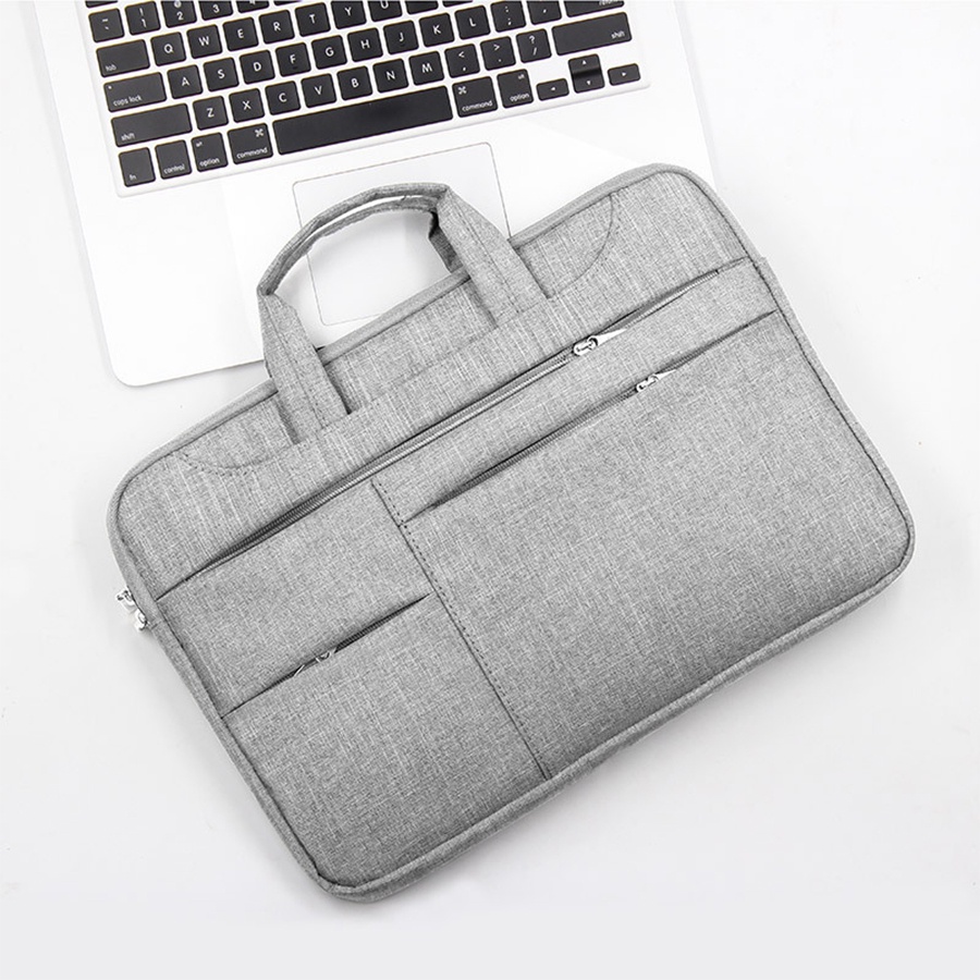 Túi chống sốc Laptop, Macbook 13inch có quai xách nhiều ngăn đựng phụ kiện