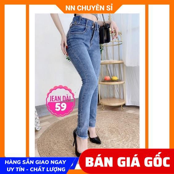 QUẦN JEAN DÀI CỰC XINH (J59) ⚡100% ẢNH THẬT⚡JEAN NỮ CO GIÃN