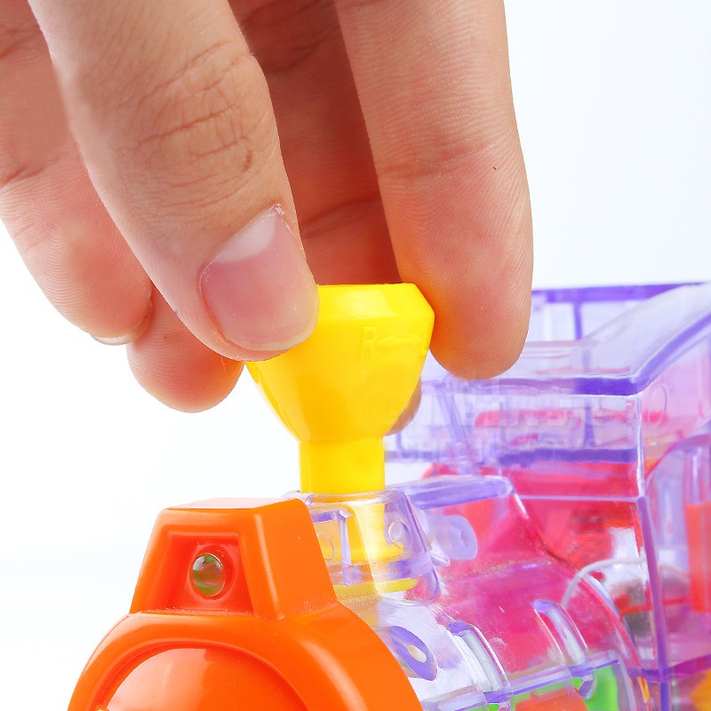 Đồ Chơi Tàu Hỏa Xếp Domino Tự Động Thỏa sức Sáng Tạo Cho Bé Smart Toy