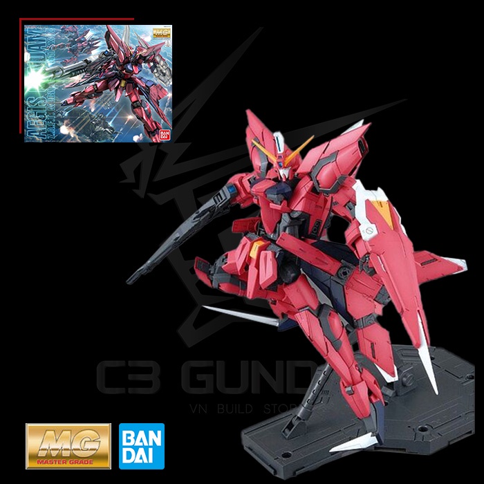 [BANDAI] MÔ HÌNH ĐỒ CHƠI LẮP RÁP GUNDAM MG 1/100 GAT-X303 AEGIS GUNDAM GUNPLA CHÍNH HÃNG NHẬT BẢN