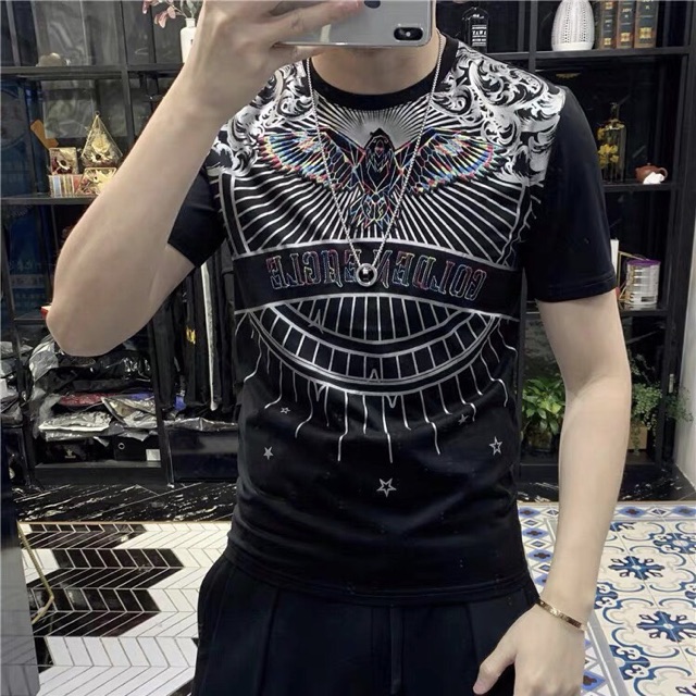 áo thun nam cổ tròn 3 màu cao cấp | BigBuy360 - bigbuy360.vn