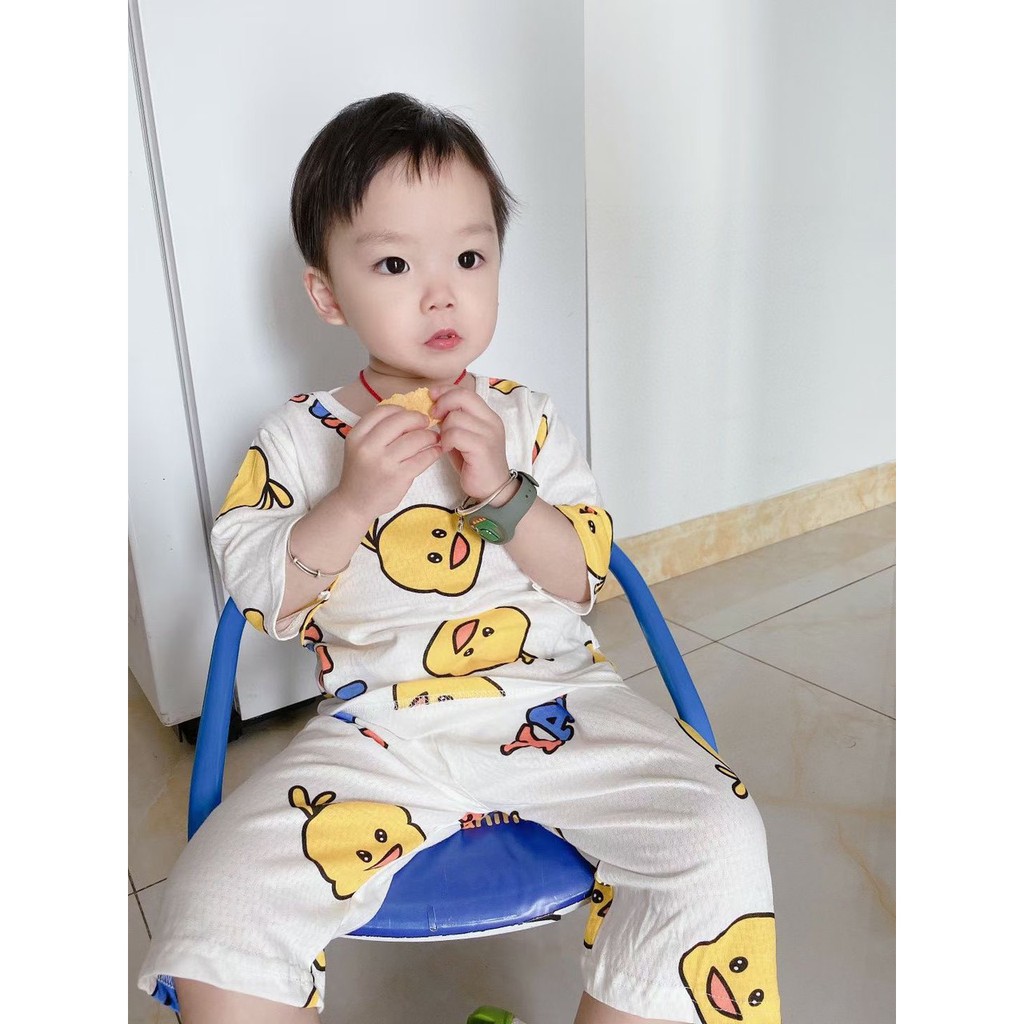 Bộ Lửng Cotton Thông Hơi Nhiều Mẫu Cho Bé Trai Và Bé Gái Size 73-130(10-27kg)