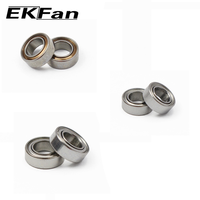 EKfan 1PC 7x4x2.5MM 9X3X5MM Fishing Reel Ball Bearings Fishing Reel Handle Tool Bearing