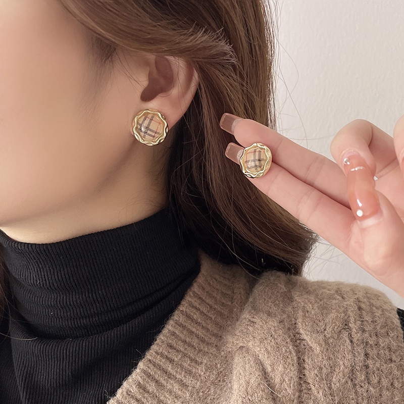 Bông tai đính ngọc trai nhân tạo thời trang Hàn Quốc cao cấp