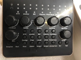 Sound card live stream V10.