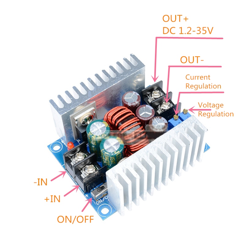 Mô đun hạ áp 300w 20a dc-dc chất lượng cao tiện lợi