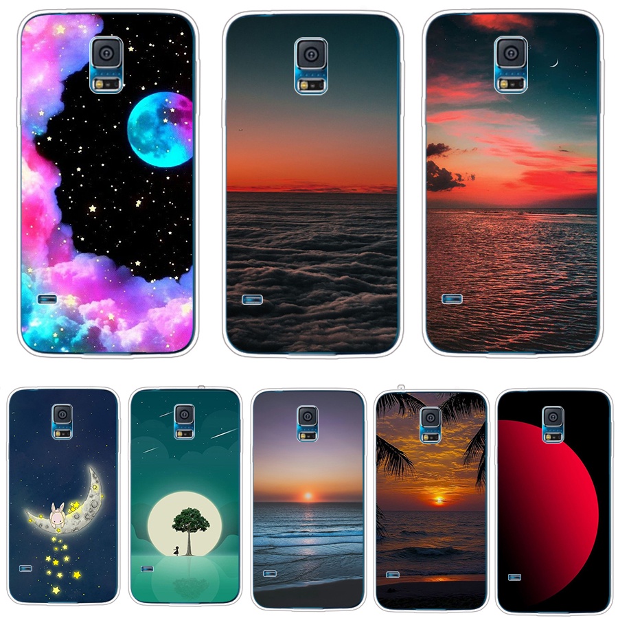 Ốp Điện Thoại Silicon TPU Mềm In Hình Cho Samsung galaxy s5 s7 s7 edge s8 s8 plus