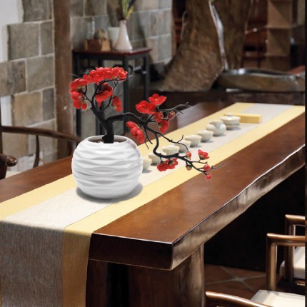 Cành hoa đào thế Bonsai siêu đẹp -Trang trí nhà cửa, trang trí tết, Decor