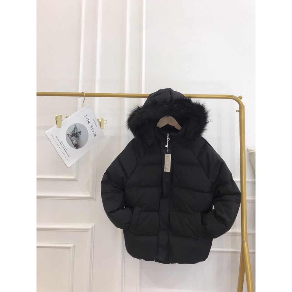 Áo phao 5 màu lông chồn - Áo khoác nữ chất phao trần lông tháo rời - LYLY STORE | BigBuy360 - bigbuy360.vn